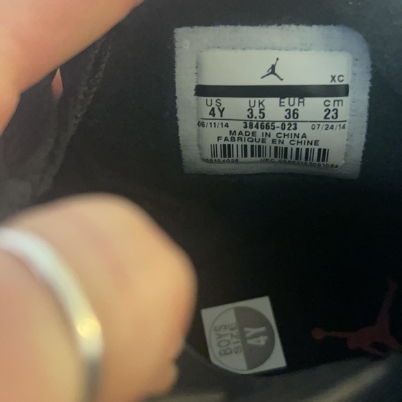 Air Jordan 6 Retro BG 'Infrared' 2014 VNDS Size 4y - Picture 8 of 10